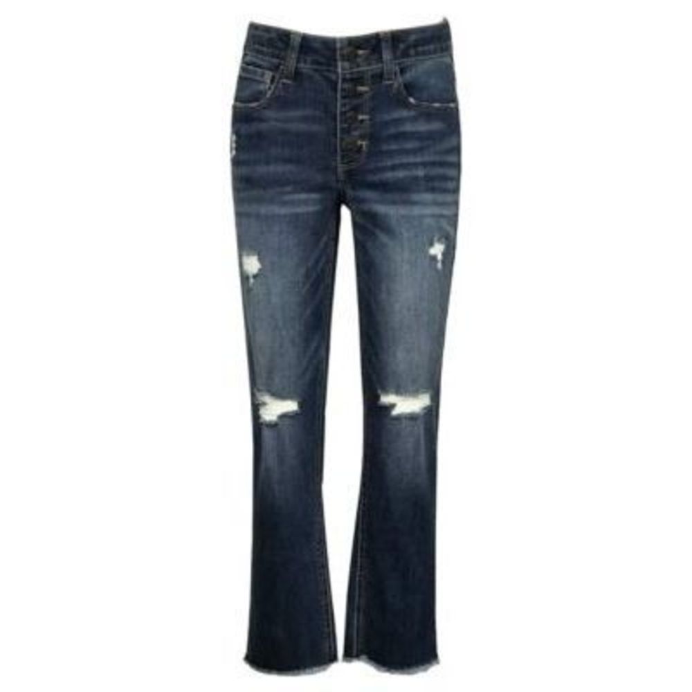 Imperial Star Big Girls Destructed Straight Leg Jeans